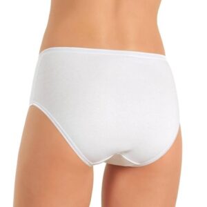 Slip Bianco In Cotone Bielastico 7001