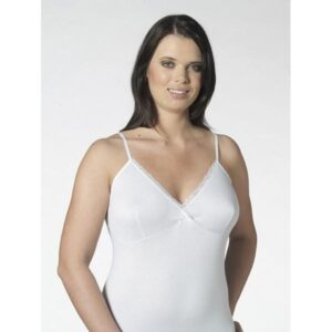 Canottiera Donna Con Ricamo Vs3025Bw