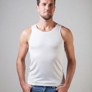 Canotta Uomo Bianca 8020