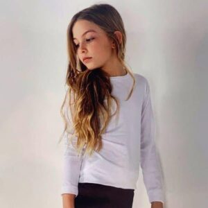 T-Shirt Blu Manica Lunga 263