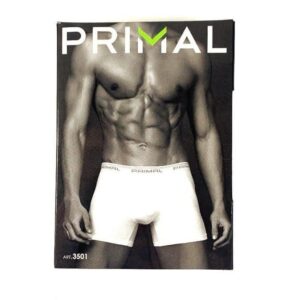 Boxer Bianco Con Elastico Esterno 3501