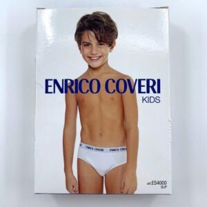 Slip Bianco Con Logotype Es4000