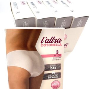 Slip Midi In Cotone 3488