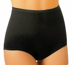 Culotte Nera In Cotone 9/10 05