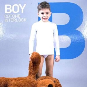 Maglia Intima Bianca Manica Lunga Tl310R