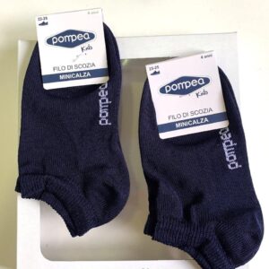 Calzini Corti Blu Scuro Matteo