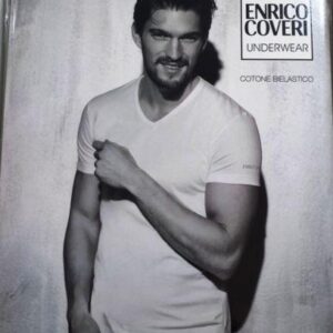 Maglia Intima Bianca Scollo A V Et1201