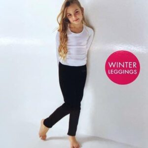 Leggins Neri Felpato 342