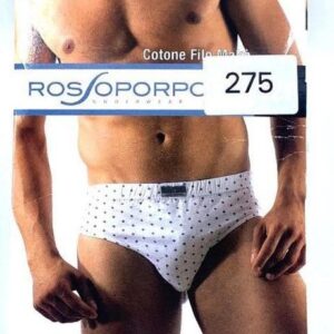 Slip Bianco Con Fantasia Geometrica Xl 275