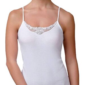 Canottiera Bianca In Macrame' 9000