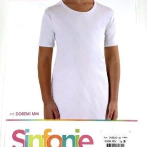 Maglia Intima Bianca Girocollo Doremi