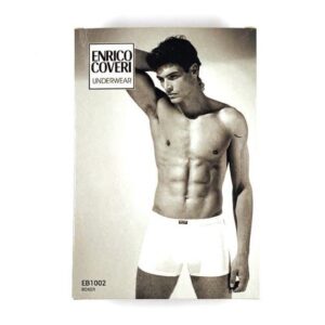 Boxer Nero Con Etichetta Eb1002