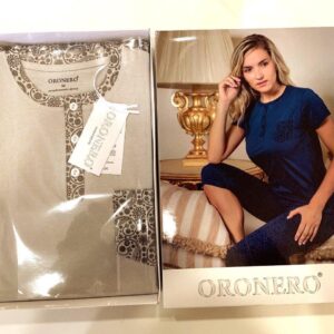 Pigiama Tinta Unita Maniche Corte Od229