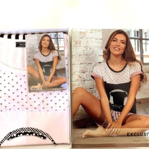 Pigiama Con Pattern Pois P1303