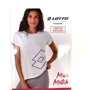 T-Shirt Intima Nera Con Macro Logo La1024
