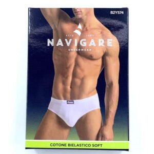 Slip Nero In Cotone 574/Inf