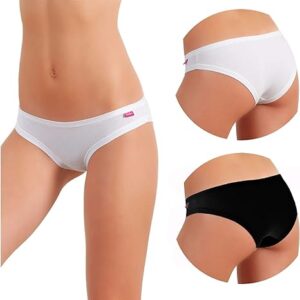 Slip Vita Bassa Bco/Nero  785