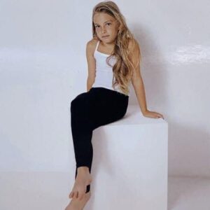 Leggins Grigio Estivi Da Bambina 261